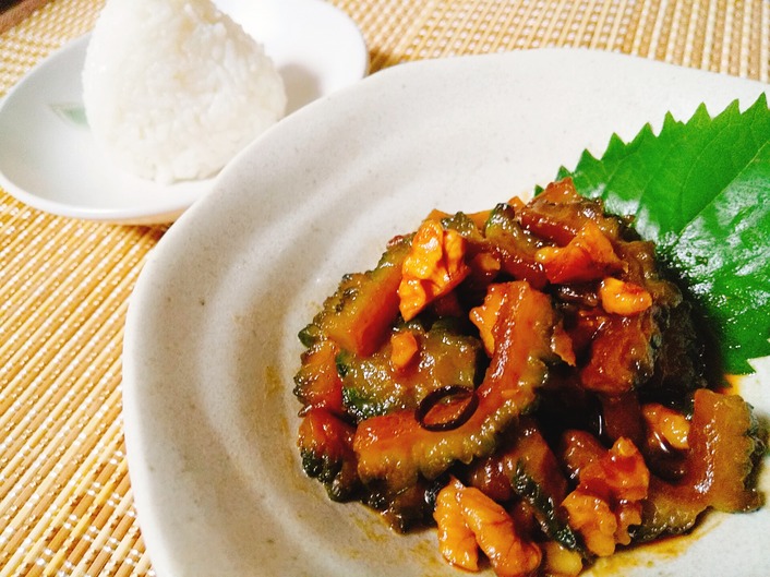 ゴーヤとクルミの味噌佃煮 vegeness（ベジネス）日本最大のヴィーガン情報サイト